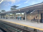 Pompano Station-viewed from the window of the train